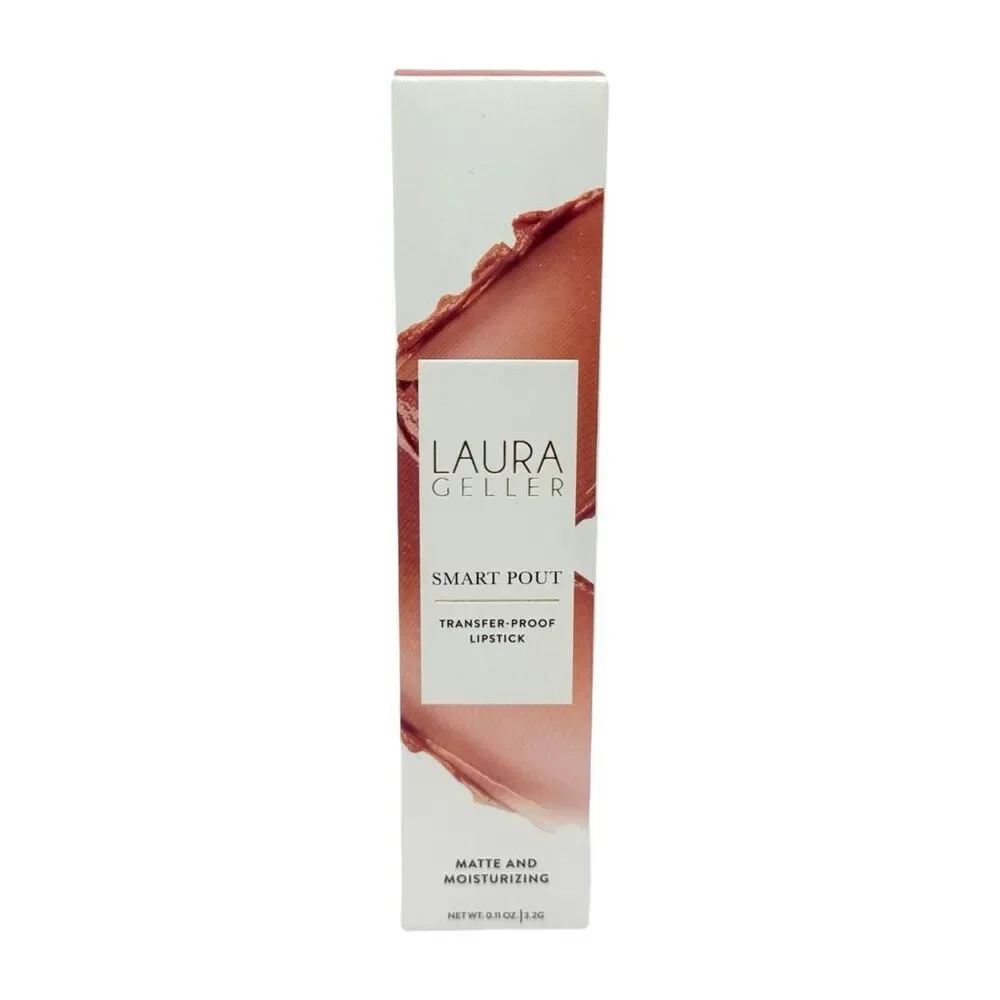 Laura Geller Smart Pout Transfer-Proof Lipstick - 0.11 oz / 3.2g - Brilliant